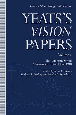 E-Book (pdf) Yeats's "Vision" Papers von W. B. Yeats