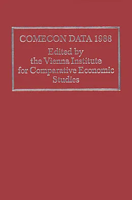 E-Book (pdf) Comecon Data von Vienna Institute for Comparative Economic Studies