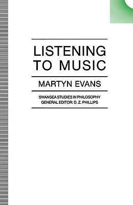 eBook (pdf) Listening to Music de Martyn Evans