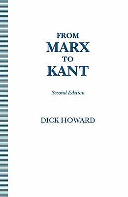 E-Book (pdf) From Marx to Kant von Dick Howard