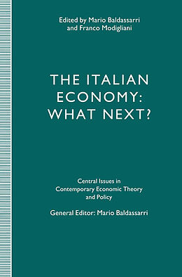 Kartonierter Einband The Italian Economy: What Next? von 