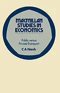 E-Book (pdf) Public versus Private Transport von Chris Nash