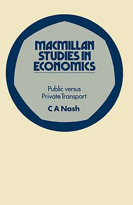 E-Book (pdf) Public versus Private Transport von Chris Nash