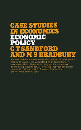 E-Book (pdf) Economic Policy von Cedric Sandford, M. S. Bradbury