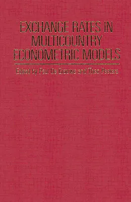 E-Book (pdf) Exchange Rates in Multicountry Econometric Models von P. De Grauwe, Theo Peeters