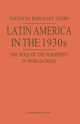 eBook (pdf) Latin America in the 1930s de 