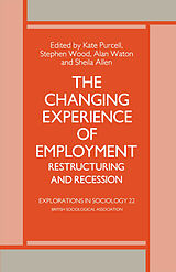 eBook (pdf) The Changing Experience of Employment de 