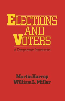 eBook (pdf) Elections and Voters de Martin Harrop, William L. Miller