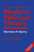 E-Book (pdf) An Introduction to Modern Political Theory von Norman P. Barry