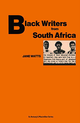 E-Book (pdf) Black Writers From South Africa von Jane Watts