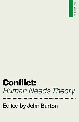 E-Book (pdf) Conflict: Human Needs Theory von John Burton