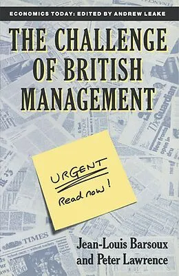 E-Book (pdf) The Challenge of British Management von Jean-Louis Barsoux, Peter Lawrence