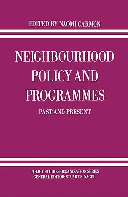 eBook (pdf) Neighbourhood Policy and Programmes de 