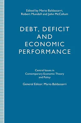 E-Book (pdf) Debt Deficit And Economic Performance von Robert Mundell, Mario Baldassarri