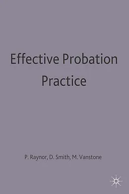 E-Book (pdf) Effective Probation Practice von Peter Raynor, David Smith, Maurice Vanstone