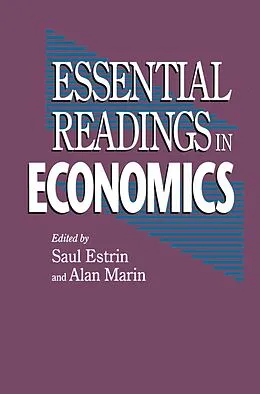 E-Book (pdf) Essential Readings in Economics von Saul Estrin, Alan Marin
