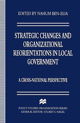 eBook (pdf) Strategic Changes and Organizational Reorientations in Local Government de 