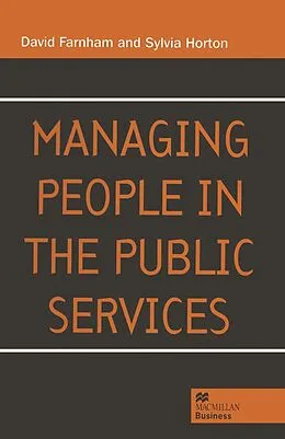 E-Book (pdf) Managing People in the Public Services von David Farnham, Sylvia Horton