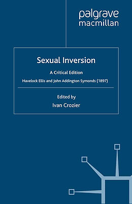 Couverture cartonnée Sexual Inversion de H. Ellis, J. Symonds