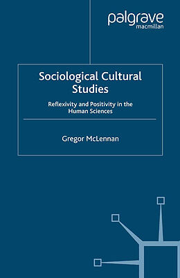 Couverture cartonnée Sociological Cultural Studies de G. McLennan