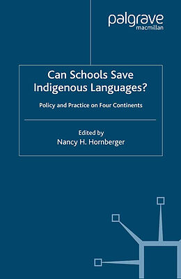 Couverture cartonnée Can Schools Save Indigenous Languages? de 