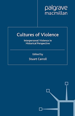 Couverture cartonnée Cultures of Violence de 