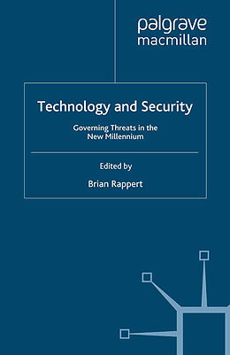 Kartonierter Einband Technology and Security von Brian Rappert