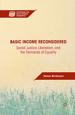 Couverture cartonnée Basic Income Reconsidered de S. Birnbaum