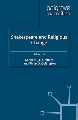 Couverture cartonnée Shakespeare and Religious Change de 