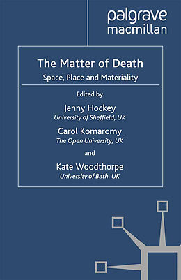 Couverture cartonnée The Matter of Death de J. Komaromy, Carol Hockey