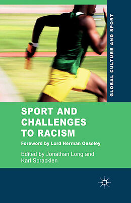 Couverture cartonnée Sport and Challenges to Racism de 