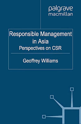 Couverture cartonnée Responsible Management in Asia de 