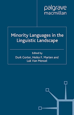 Couverture cartonnée Minority Languages in the Linguistic Landscape de 