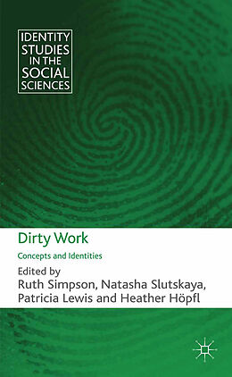 Couverture cartonnée Dirty Work de 