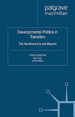 Kartonierter Einband Developmental Politics in Transition von 