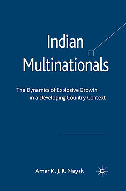 Couverture cartonnée Indian Multinationals de Amar Nayak