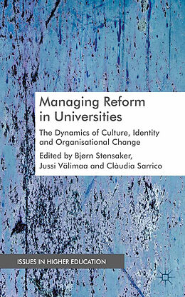 Kartonierter Einband Managing Reform in Universities von 