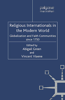 Couverture cartonnée Religious Internationals in the Modern World de 