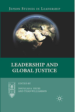 Couverture cartonnée Leadership and Global Justice de 