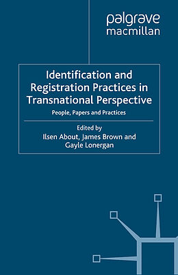 Couverture cartonnée Identification and Registration Practices in Transnational Perspective de 