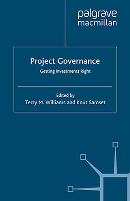 Couverture cartonnée Project Governance de 