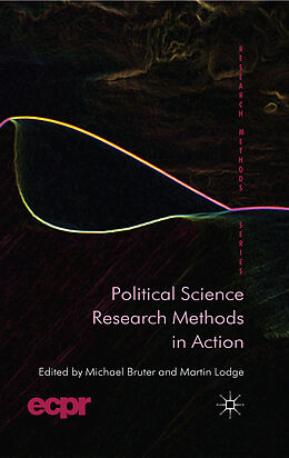 Couverture cartonnée Political Science Research Methods in Action de 