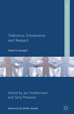 Kartonierter Einband Tolerance, Intolerance and Respect von 