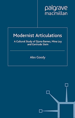 Kartonierter Einband Modernist Articulations von A. Goody