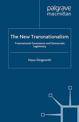 Couverture cartonnée The New Transnationalism de K. Dingwerth