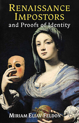 Couverture cartonnée Renaissance Impostors and Proofs of Identity de M. Eliav-Feldon