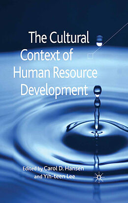 Kartonierter Einband The Cultural Context of Human Resource Development von 