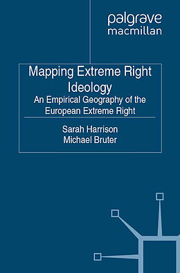 Couverture cartonnée Mapping Extreme Right Ideology de S. Harrison, M. Bruter