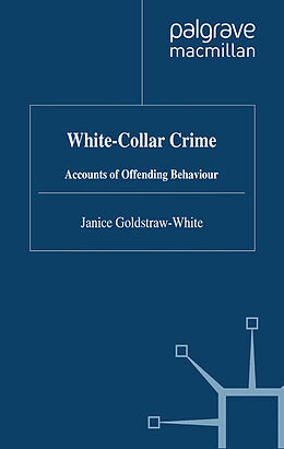 Couverture cartonnée White-Collar Crime de J. Goldstraw-White