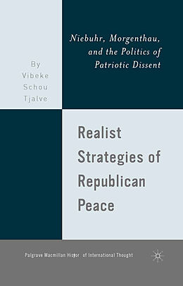 Couverture cartonnée Realist Strategies of Republican Peace de V. Tjalve
